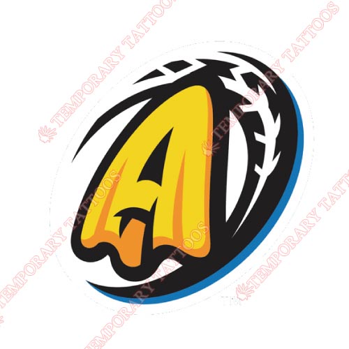 Akron Rubber Ducks Customize Temporary Tattoos Stickers NO.7814